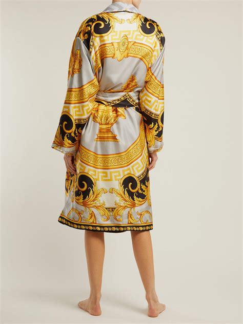 colorful versace robe|versace robe price.